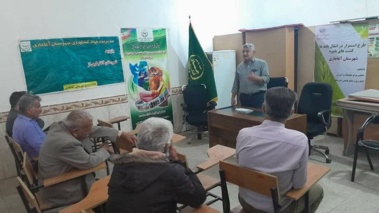 برگزاری نهمین کاروان ترویجی با محوریت "الگوی کشت محصولات زراعی با رویکرد تغییر اقلیم" در  آغاجاری