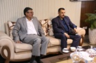 دیدار رئیس موسسه با رئیس مرکز تحقیقات و آموزش کشاورزی و منابع طبیعی گلستان