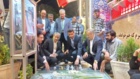 گلباران مزار شهدا توسط معاون وزیر و همراهان