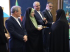 تجلیل از زنان برگزیده با حضور  سخنگوی کمیسیون کشاورزی ، رئیس فراکسیون زنان مجلس شورای اسلامی و  معاون وزیر جهاد کشاورزی