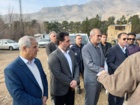 بازدید مشاور وزیر جهاد کشاورزی و مسئولان ارشد استان لرستان از باغ گیاه‌شناسی زاگرس خرم‌آباد
