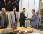 تکریم و معارفه مدیر حراست مرکز آموزش عالی امام خمینی(ره)
