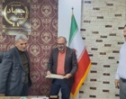 دیدار معاون پژوهش، فناوری و انتقال یافته‌های مؤسسه و پژوهشگر مروج ارشد شتر با مدیر جهاد کشاورزی نهبندان