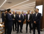 بازدید معاون وزیر و رئیس سازمان تات و هیات همراه از نمایشگاه توانمندی‌های تولیدی و صادراتی استان قم