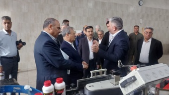 کیفیت و نوآوری در تولید سموم کشاورزی و دفع آفات نباتی در بازدید از شرکت کاوش کیمیا کرمان