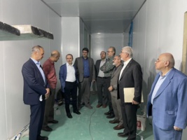 بازدید رئیس موسسه رازی از پروژه‌های عمرانی شعبه شمال شرق کشور در مشهد