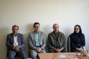 آئین تکریم و معارفه رئیس بخش تحقیقات گیاهان دارویی و محصولات فرعی