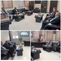 دیدار رئیس موسسه تحقیقات اصلاح و تهیه نهال و بذر با رئیس سازمان جهادکشاورزی استان یزد