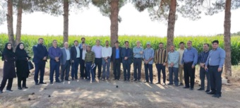 برگزاری روز مزرعه با محور «ارتقای بهره‌وری مصرف آب» در کشاورزی استان سمنان