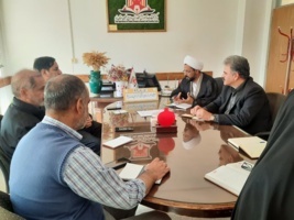 سومین جلسه شورای فرهنگی و دومین جلسه شورای اقامه نماز مرکز تحقیقات کشاورزی استان یزد