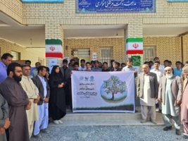 نواخته شدن زنگ خاک در هنرستان کشاورزی حاجی‌آباد کیشکور