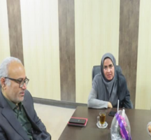 نشست هم‌اندیشی معاون بهبود تولیدات گیاهی با سرپرست مرکز تحقیقات بوشهر