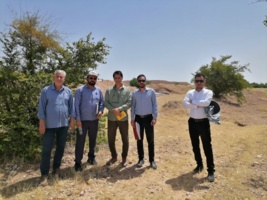 بررسی میدانی خسارات بارندگی و اولویت‌بندی تعمیرات در  ایستگاه آبخوان داری در دهلران