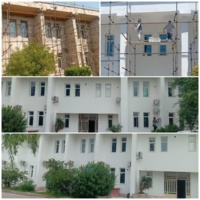 بازسازی نمای ساختمان پژوهشی مرکز تحقیقات کشاورزی خوزستان به پایان رسید