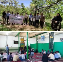 برگزاری کارگاه آموزشی مبارزه با کرم خراط و مگس میوه مدیترانه‌ای در روستای شریک آباد سیرجان