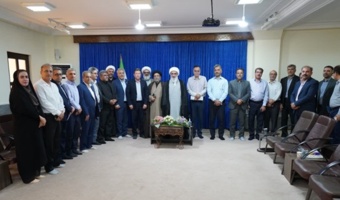 گزارش دستاوردهای مرکز تحقیقات بوشهر در دیدار با امام جمعه استان