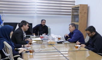 نشست مشترک پژوهشکده و مرکز بین‌المللی مدیریت جامع حوزه‌های آبخیز در مناطق خشک و نیمه‌خشک