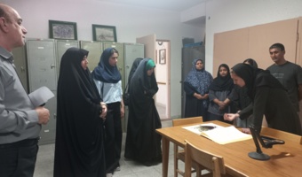 دانش‌آموزان پایه نهم مهمان مرکز سمنان شدند