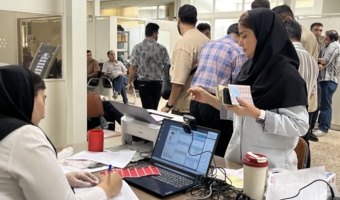 استقبال کارکنان موسسه رازی از پویش اهدای خون