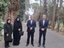 حضور سرپرست معاونت دفتر امور حقوقی سازمان تات در مرکز تحقیقات و آموزش کشاورزی استان تهران