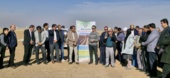 برگزاری روز مزرعه کشت گندم بر روی بسترهای بلند با آبیاری نواری تیپ در شهرستان اراک