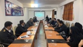 جلسه شورای پیامگزاران سلامت ادارات استان لرستان