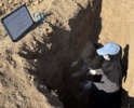 نمونه‌برداری از اراضی منطقه شکارآباد استان سمنان (شاهرود) برای احداث نیروگاه خورشیدی