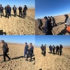 بازدید رئیس مرکز تحقیقات و آموزش کشاورزی و منابع طبیعی خوزستان از مزارع گندم شادگان و ماهشهر