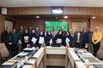 تقدیر از همکاران اداره کل رسانه مؤسسه برای کسب رتبه برتر ملی