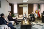 دیدار صمیمی رئیس موسسه با رئیس مرکز تحقیقات و آموزش کشاورزی منابع طبیعی استان قم