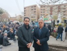 حضور رئیس و کارکنان مرکز تحقیقات و آموزش کشاورزی استان تهران در راهپیمایی روز جهانی قدس ؛