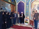 تجدید میثاق کارکنان مرکز تحقیقات و آموزش کشاورزی و منابع طبیعی استان سمنان با آرمان‌های شهدا همزمان با هفته آموزش