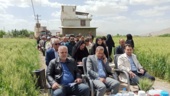 آموزش مدیریت داشت گندم در قالب کاروان ترویجی در شهرستان خرم‌آباد