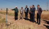 بازدید مدیرکل پدافند غیرعامل استان مرکزی از مزارع تحقیقاتی و ظرفیتهای پژوهشی مرکز