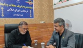 دیدار سرپرست مرکز با نماینده مردم شریف محلات و دلیجان در مجلس شورای اسلامی