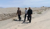 معاون پژوهش و فناوری و رئیس بخش تحقیقات حفاظت خاک و آبخیزداری مرکز از روند ترمیم سازهها، لایروبی کانالها و اجرای برنامههای بهسازی سامانههای پخش سیلاب بازدید کردند.