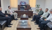 دیدار مسئولان مرکز تحقیقات بوشهر با فرماندارشهرستان تنگستان