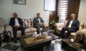 نشست صمیمی رئیس مؤسسه با رئیس مرکز تحقیقات و آموزش کشاورزی و منابع طبیعی گلستان
