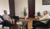 دیدار رییس مرکز تحقیقات کشاورزی استان مرکزی با سرپرست مؤسسه تحقیقات جنگلها و مراتع کشور