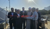 افتتاح پنل خورشیدی ۲۰ کیلوواتی مرکز تحقیقات اصفهان