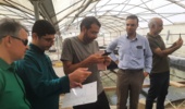 بازدید مشاوران فرماندار بافق از مرکز ملی تحقیقات آبزیان آب‌های شور