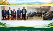 دیدار رئیس سازمان نظام مهندسی کشاورزی و منابع طبیعی کشور با رئیس مرکز تحقیقات، آموزش کشاورزی و منابع طبیعی استان گلستان