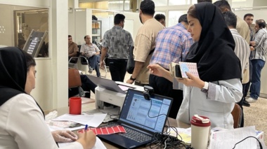 استقبال کارکنان موسسه رازی از پویش اهدای خون