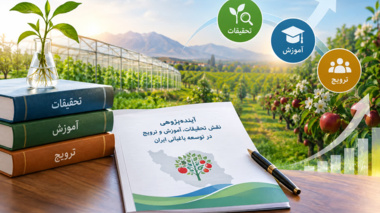 تدوین گزارش «آینده‌پژوهی نقش تحقیقات، آموزش و ترویج در توسعه باغبانی ایران»