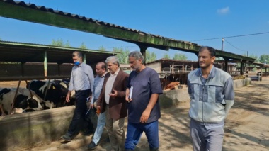 بازدید از ایستگاه ملی گاودشت