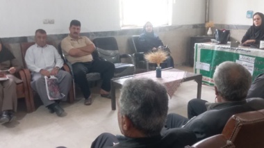 برگزاری کارگاه آموزشی تخصصی عملیات کاشت گندم در مزارع الگویی زاغه