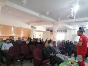 برگزاری کارگاه آموزشی کمکهای اولیه پایه در مرکز تحقیقات کشاورزی استان کرمان