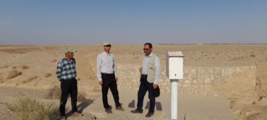 رسوب‌گذاری و نفوذپذیری خاک در ایستگاه پخش سیلاب قوشه دامغان