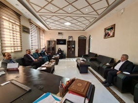 دیدار مدیرکل آموزش بهره‌برداران با رئیس سازمان جهاد کشاورزی استان یزد