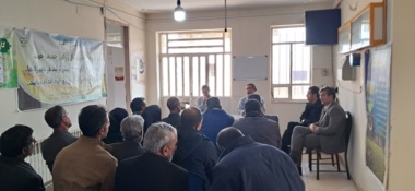 برگزاری کارگاه آموزشی بهزراعی گندم و آبیاری نوین ذرت در مرکز خدمات چغانرگس